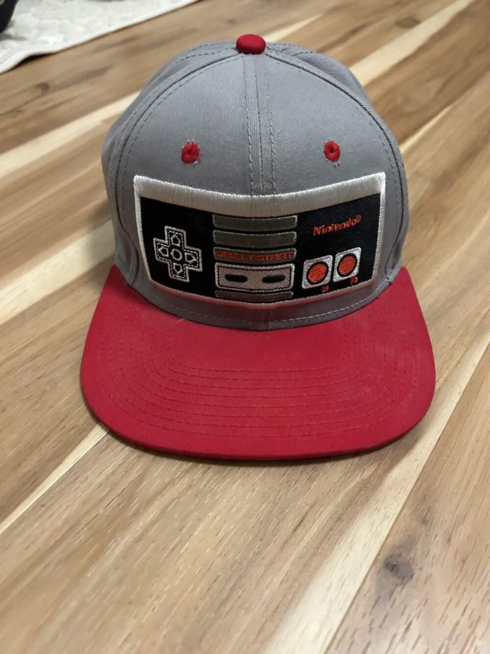 nintendo entertainment system snapback cap